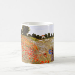 Café Caneca das papoilas de Monet