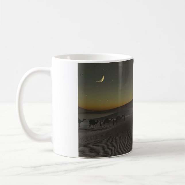 Café caneca de 11 oz com imagem "Yonder Star" (Esquerda)