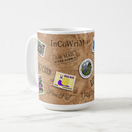 Café Caneca de 15 oz. Postcrossing