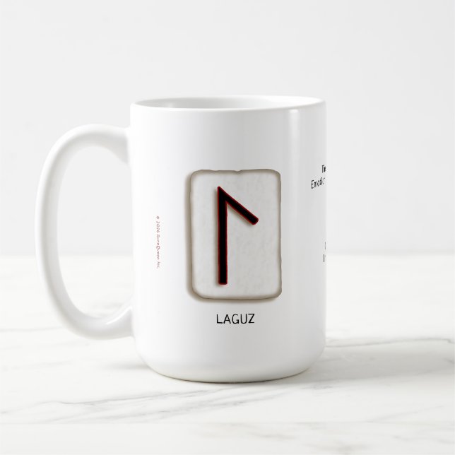 Café Caneca de 425ml Laguz RuneStone (Esquerda)