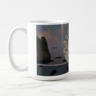 Café caneca de 44 oz com imagem "Portal no Tempo"