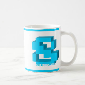 Café Caneca de 8 bits clássica