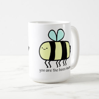 Café Caneca de abelha fofa com citação