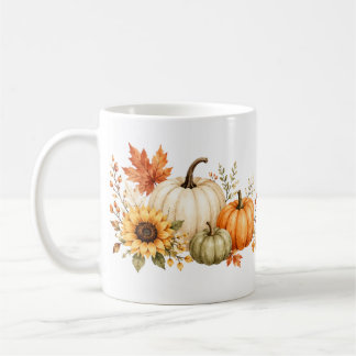 Café Caneca de Abóbora de Outono Aconchegante