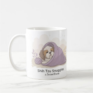 Café Caneca de Abraços de Shih Tzu – Presente Fofo e Ac