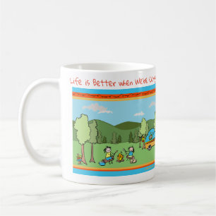 Café Caneca de acampamento
