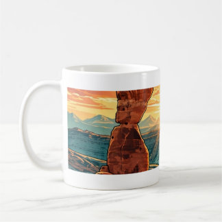 Café Caneca de Acampamento do Arches National Park