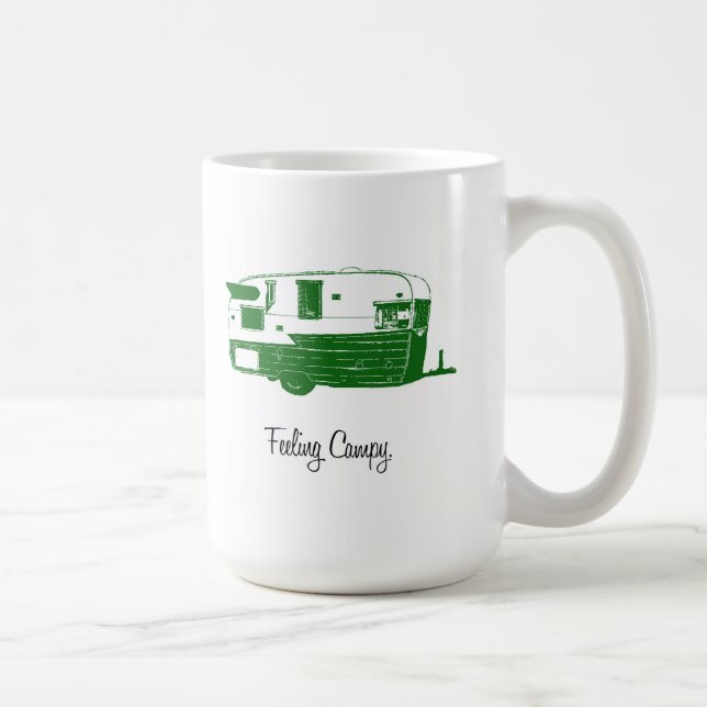 Café Caneca de acampamento do reboque de Airflyte do (Direita)