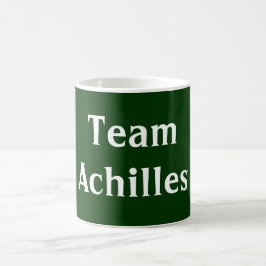 Café Caneca de Achilles da equipe