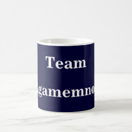 Café Caneca de Agamemnon da equipe