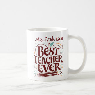 Café Caneca de Agradecimento ao Melhor Professor