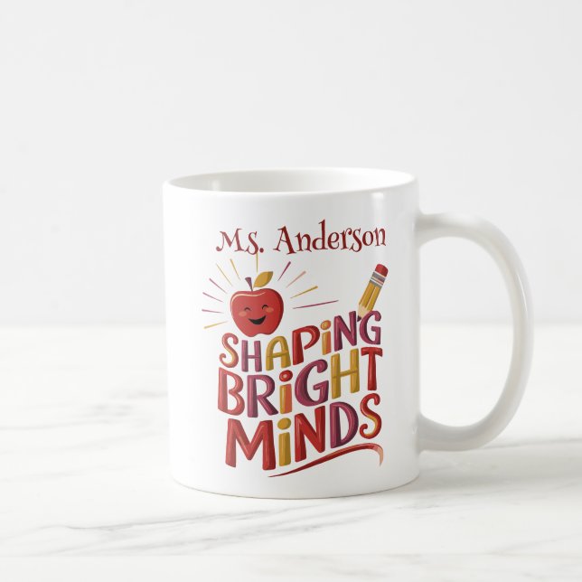 Café Caneca de Agradecimento ao Melhor Professor (Direita)