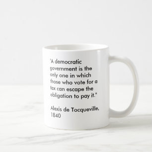 Café Caneca de Alexis de Tocqueville