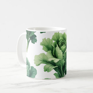 Café Caneca De Alface Verde Botânica - Drina Inspirada 