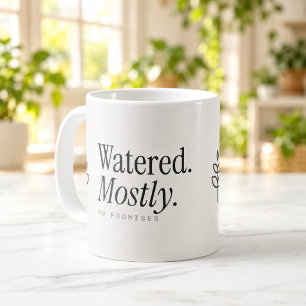 Café Caneca de Amante de Plantas Regadas Principalmente