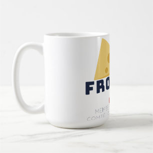 Café Caneca De Amante De Queijo Francês Fromage Club