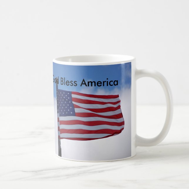 Café Caneca de América dos deus abençoe (Direita)