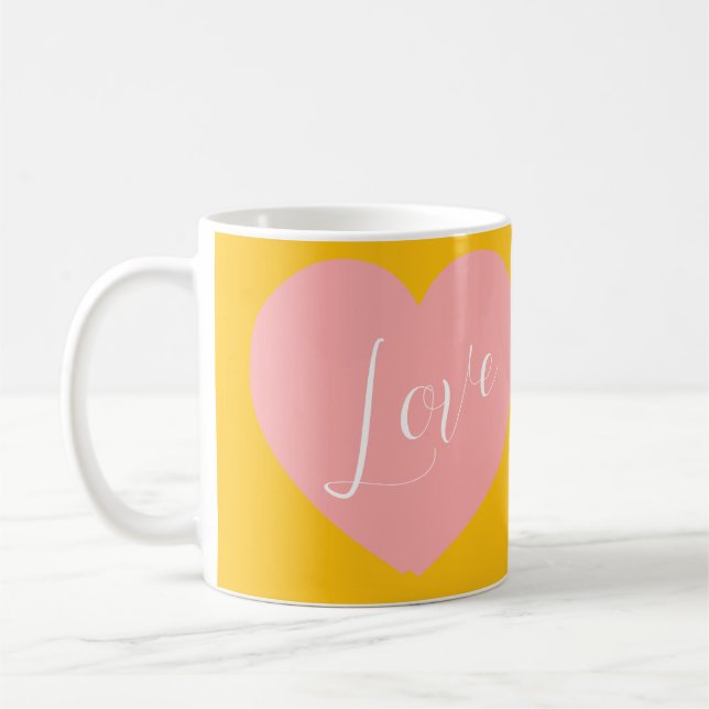 Café caneca de amor (Esquerda)