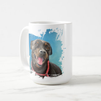 Café caneca de amor de cão Rottweiler