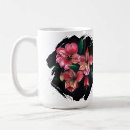 Café Caneca de amor Lírio Peruano é a resposta amorosa
