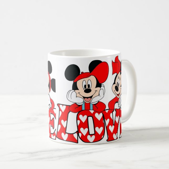 Café Caneca de Amor para Casais – Presente do Dia dos N (Frente Esquerda)