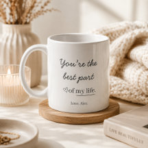 Caneca de Amor Personalizada Moderna