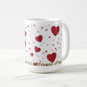 Café Caneca de Amor Romântico
