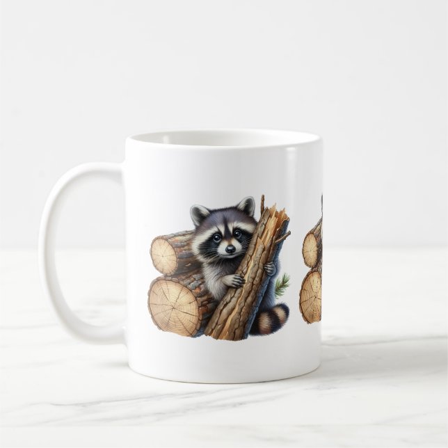 Café Caneca de Animal da Floresta (Esquerda)