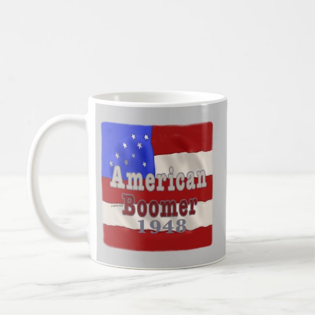 Café Caneca de aniversariante de 1948 Baby Boomer (Esquerda)