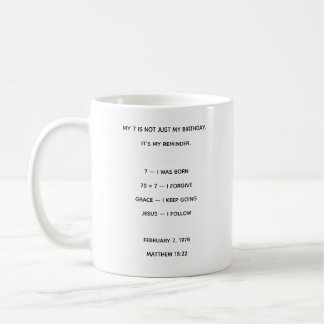 Café Caneca de Aniversário