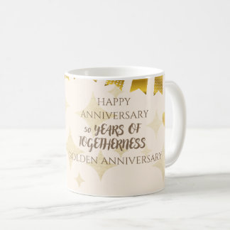 Café Caneca de Aniversário de 50 anos – 50 Anos de Junt