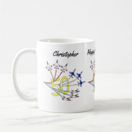 Café Caneca de Aniversário de 50 anos dos Thunderbirds