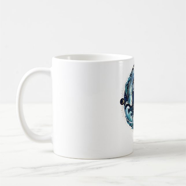 CAFÉ CANECA DE ANIVERSÁRIO DE PEIXES (Esquerda)