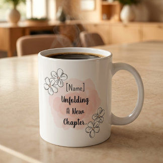 Café Caneca de Aniversário Personalizada com Aquarela E