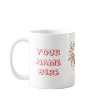 Caneca de Aniversário Personalizada Romântica