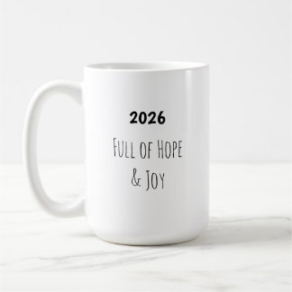 Café Caneca de Ano Novo 🥂 Cheia de Esperança e Alegria