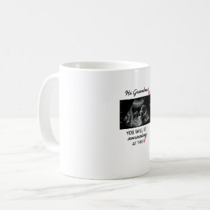 Café Caneca de Anúncio de Gravidez Olá Vovó Ultrassom