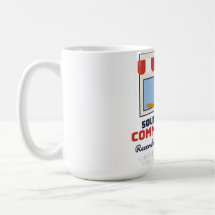 Café Caneca de Apoio aos Nossos Comerciantes Suporte Pa