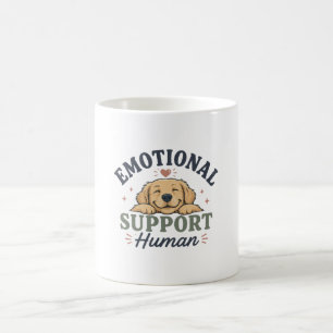 Café Caneca de Apoio Emocional Humano
