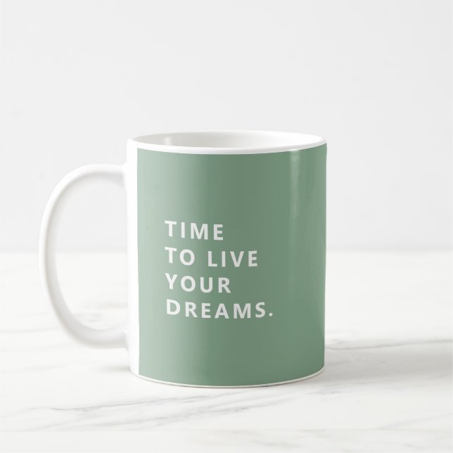 Café Caneca de Aposentadoria Sage Fun Time To Live Your (Esquerda)
