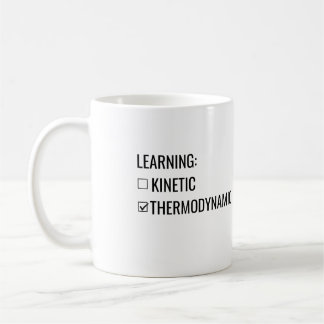 Café Caneca de Aprendizado Cinético não Termodinâmico