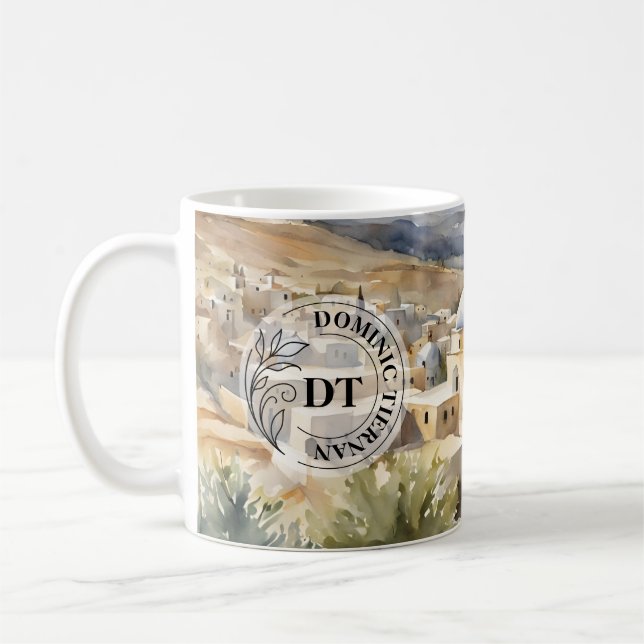 Café Caneca de Aquarela Belém – Presente Atemporal da T (Esquerda)