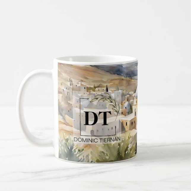 Café Caneca de Aquarela Belém – Presente Atemporal da T (Esquerda)