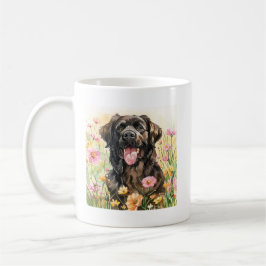 Café Caneca de Aquarela de Terra Nova