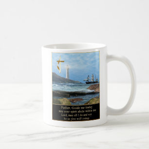 Café caneca de arte cristã