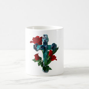 Café caneca de arte cristã