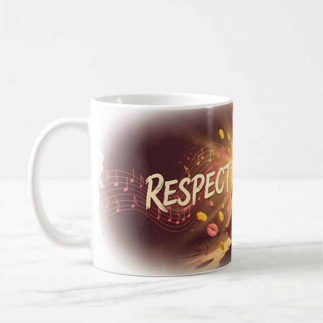 Café Caneca de Arte da Porta de Empoderamento da Alma (Esquerda)