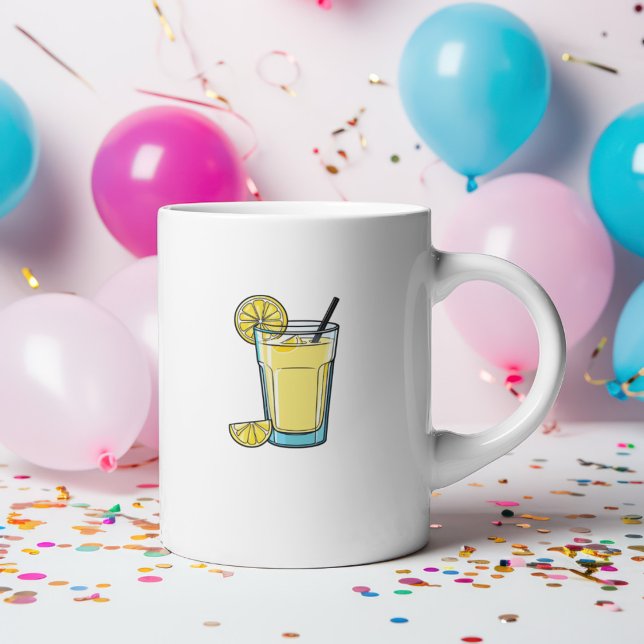 Café Caneca de Arte de Limonada (Criador carregado)
