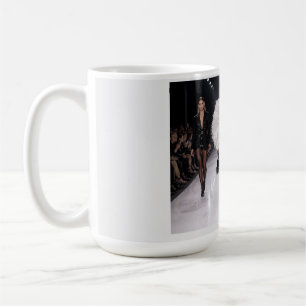 Café Caneca de Arte de Passarela de Moda