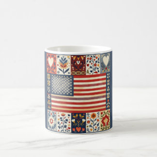 Café Caneca de Arte Folclórica Americana
